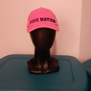 PINK baseball hat